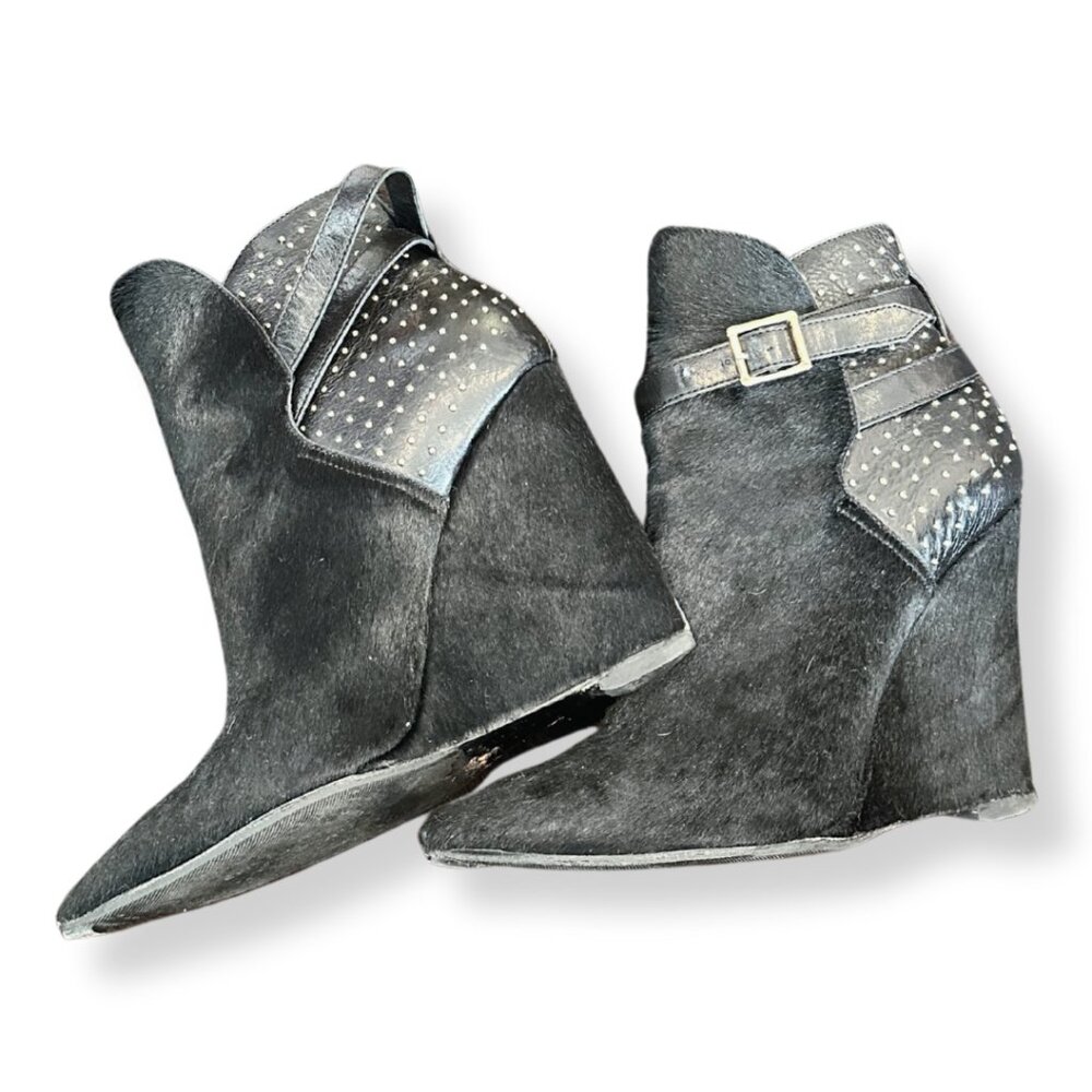 Burberry Wedge Boots